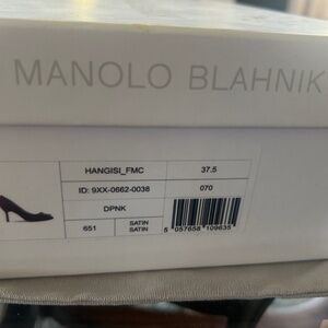 Manola Blahnik heels